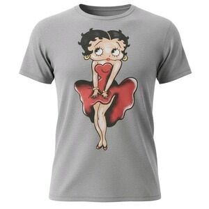 Betty Boop Graphic Tee Womens Sz S